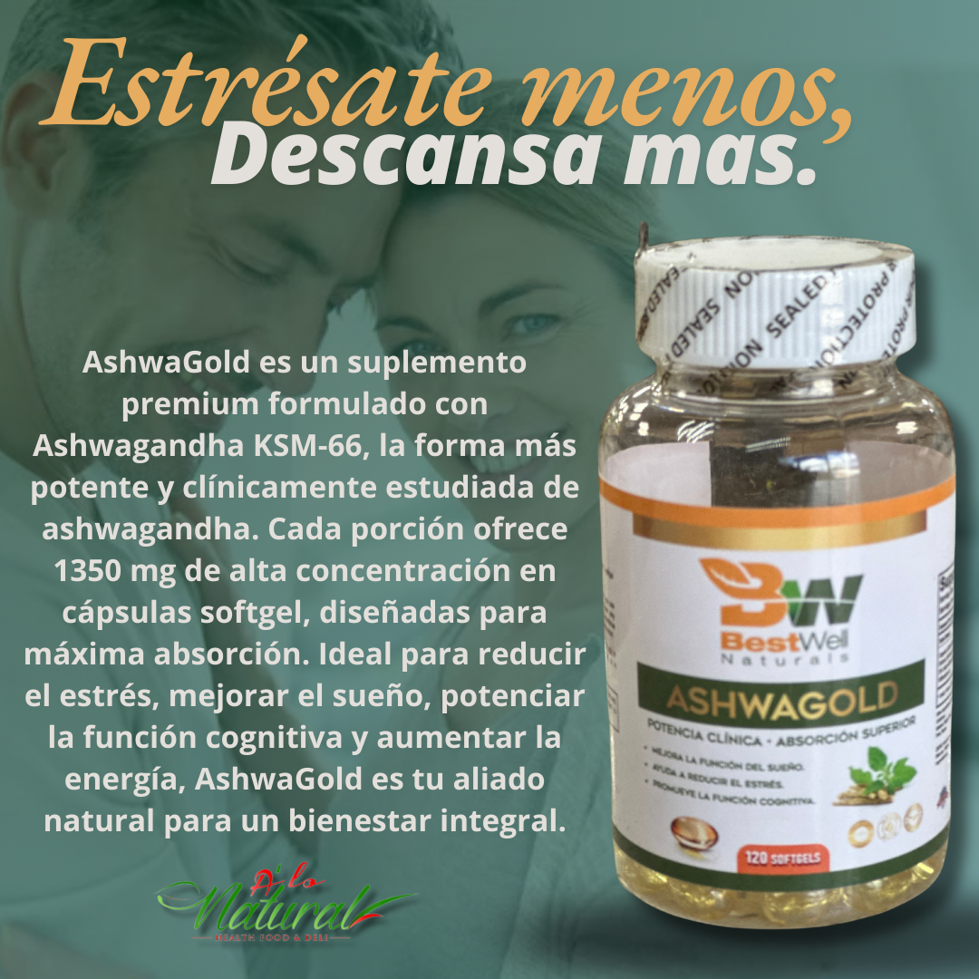Ashwagold -Ashwaganda KSM-66