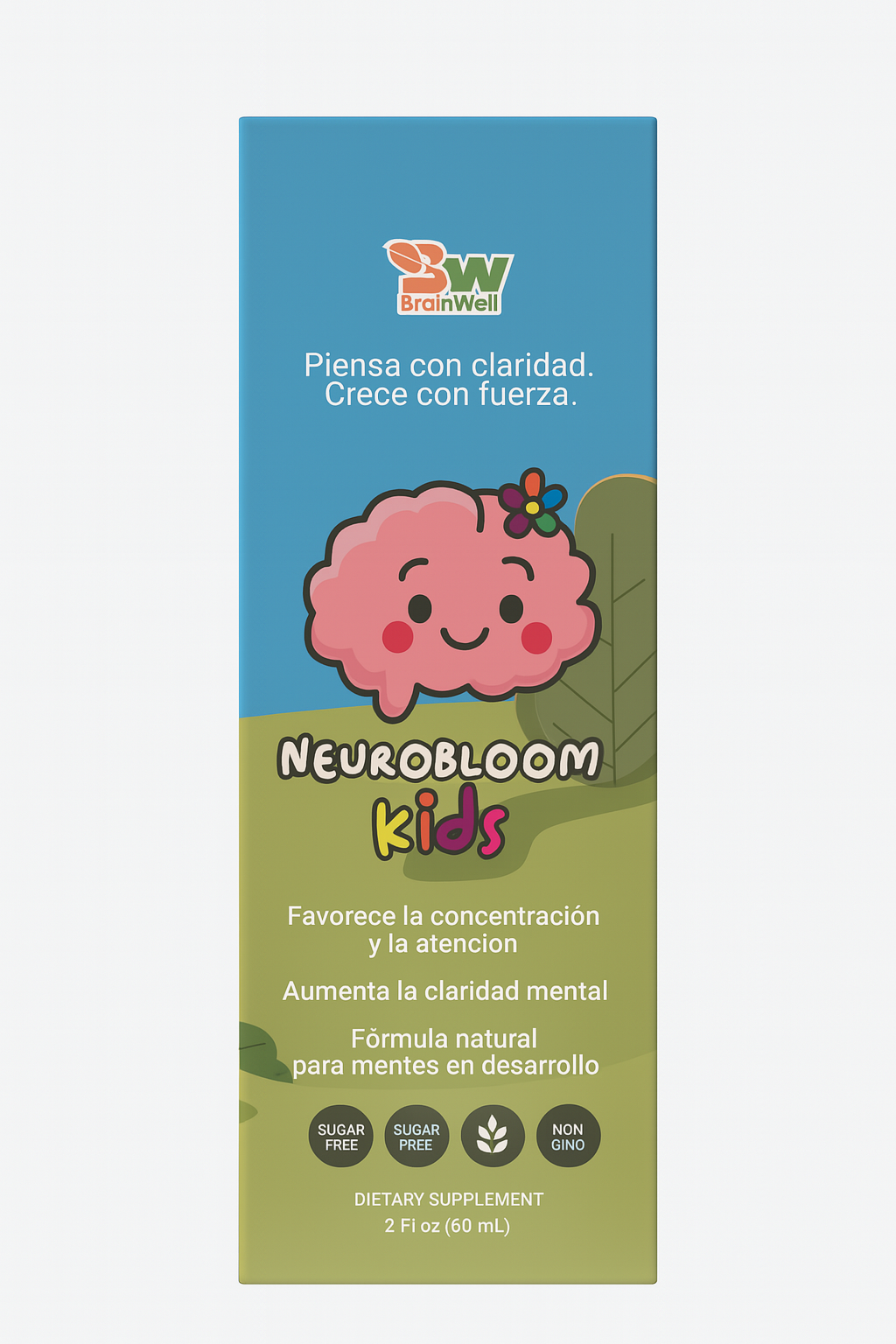 🧠 NeuroBloom Kids – Suplemento Botanico Natural en Gotas (30ml)
