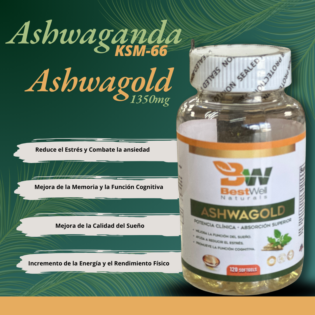 Ashwagold -Ashwaganda KSM-66
