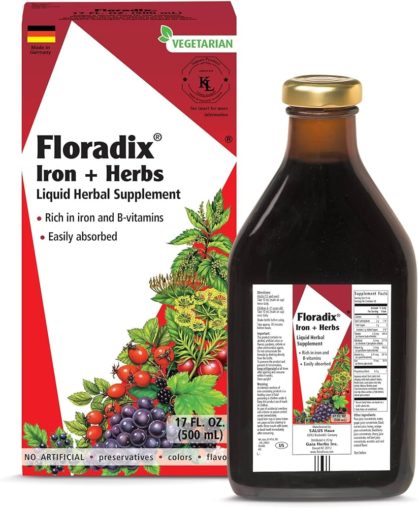 Floradix iron+herbs 17FL Oz