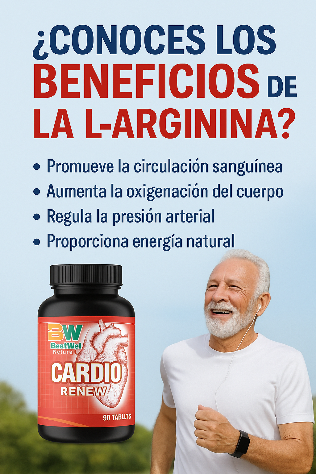 Cardio Renew - Suplemento Natural para la Salud del Corazón | BestWel Naturals