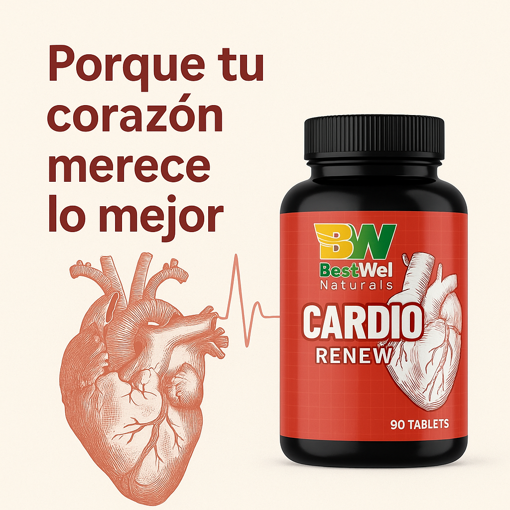 Cardio Renew - Suplemento Natural para la Salud del Corazón | BestWel Naturals