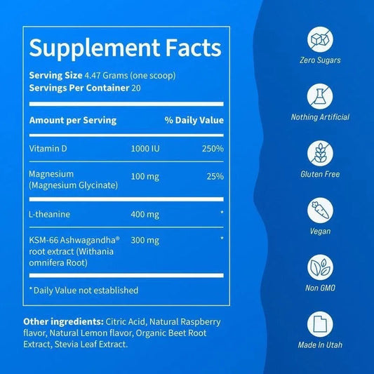 SupraCalm – Fórmula Natural de Relajación (20 Sobres) 🌿
