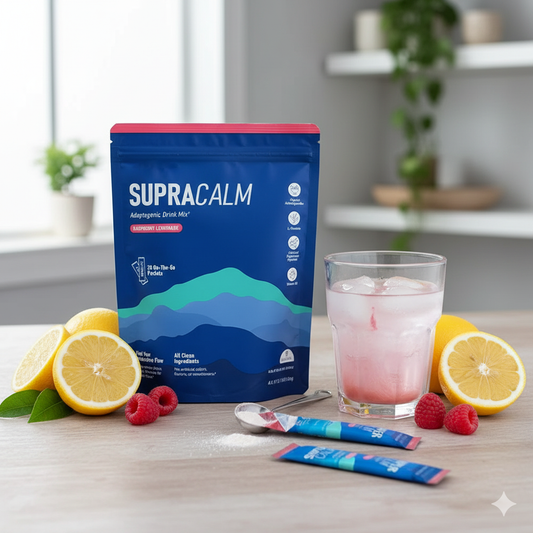 SupraCalm – Fórmula Natural de Relajación (20 Sobres) 🌿