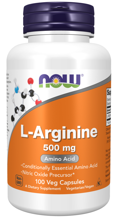 Arginine 500mg 100caps