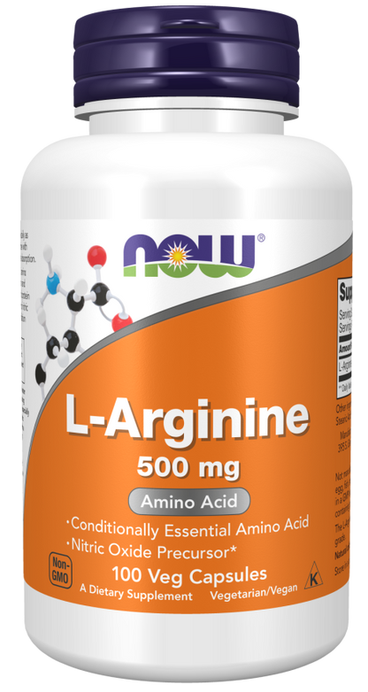 Arginine 500mg 100caps