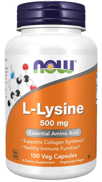Lysine 500mg 100 caps