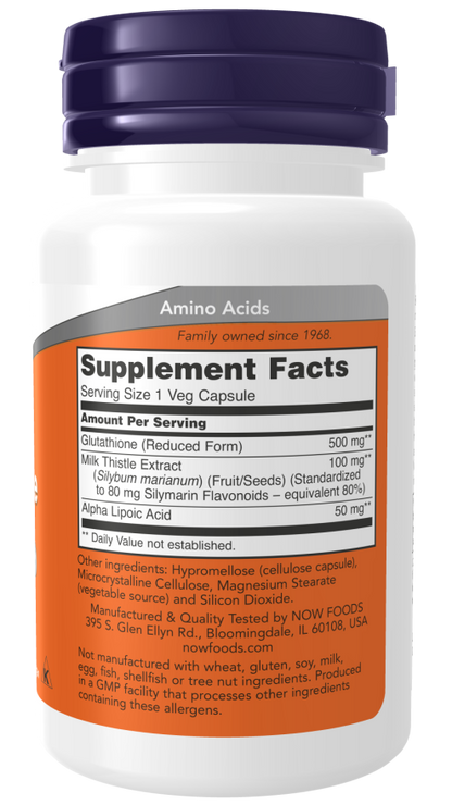 Glutathione 500 mg 30 vcaps