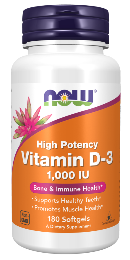 Vit D-3 100ui 180 sgels