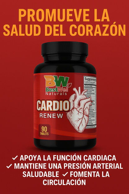 Cardio Renew - Suplemento Natural para la Salud del Corazón | BestWel Naturals