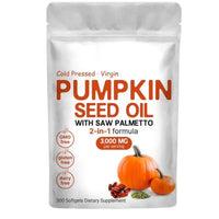 Pumpkin Seed Oil 2-in-1 Formula with Saw Palmetto – 3000 mg por porción