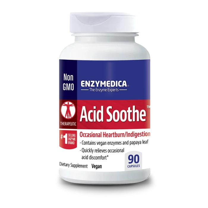 Enzymedica Acid Soothe 90cp