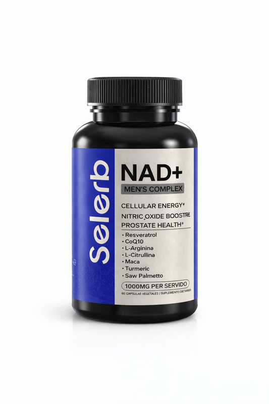Selerb NAD+ Men’s Complex – Energía Celular 60-Capsulas