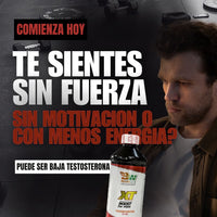 Testosterona Natural XT para Hombres | Energía y Vitalidad Masculina – 16 oz