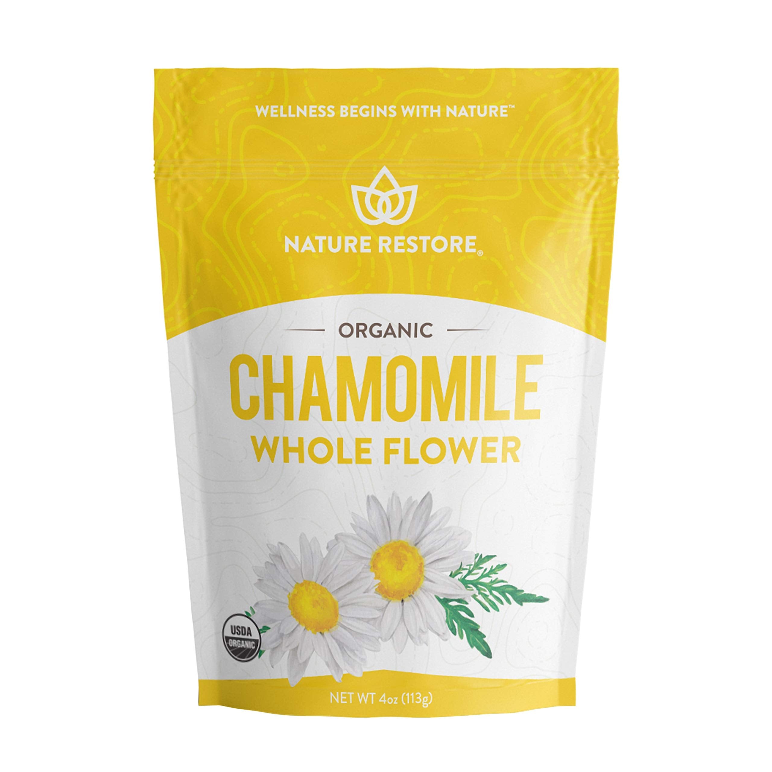 Organic Chamomile Flower Tea