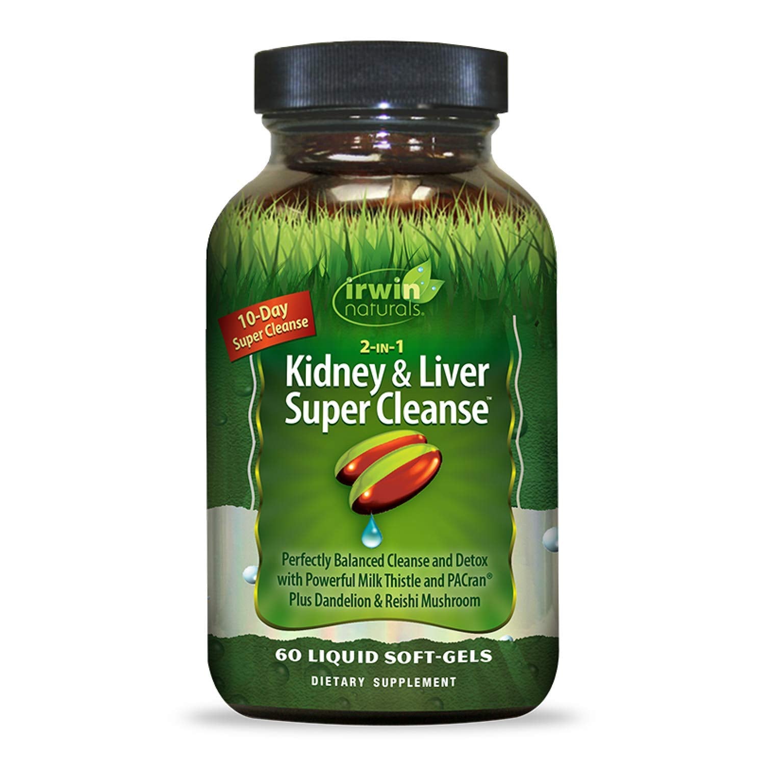 2 in 1 kidney and liver super cleanse 60 ct