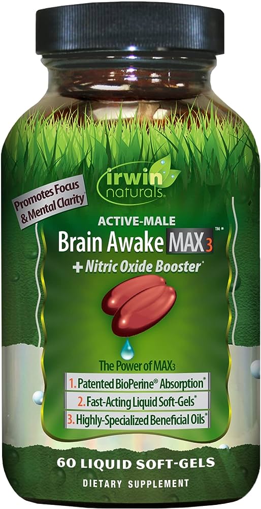 Brain Awake max 3 Irwin Naturals 60ct