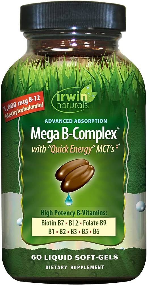 Irwin Naturals Mega B Complex 60sg