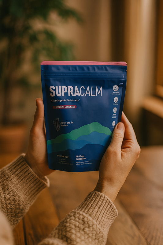 SupraCalm -Formula Natural de Relajacion 2 Paquetes 40 sobres.