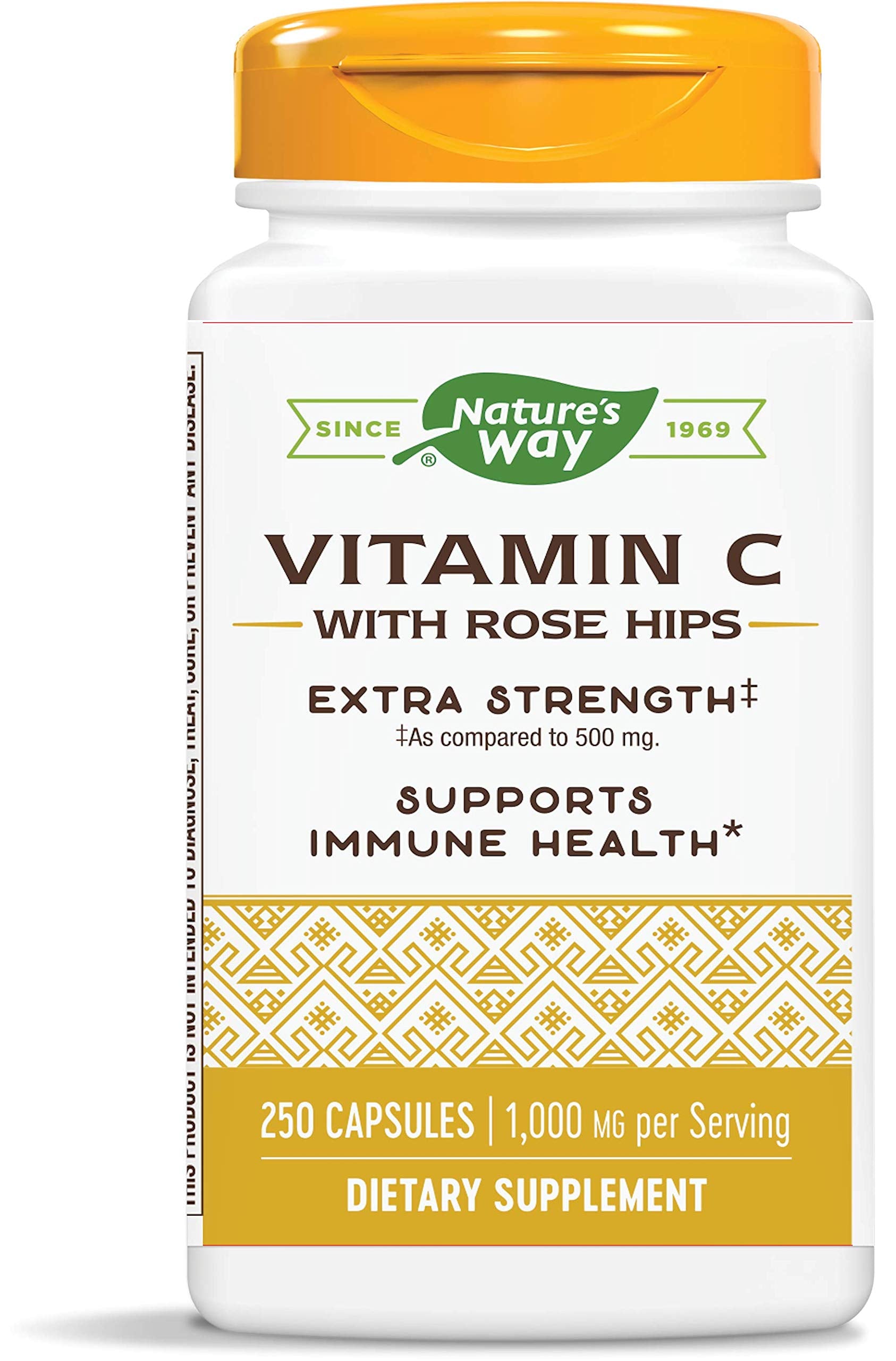 Nature's Way Vitamin C 1000mg With Rose Hips 250cp