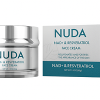 NUDA Crema Facial NAD+ & Resveratrol – Rejuvenecimiento y Fortalecimiento de la Piel (50g)