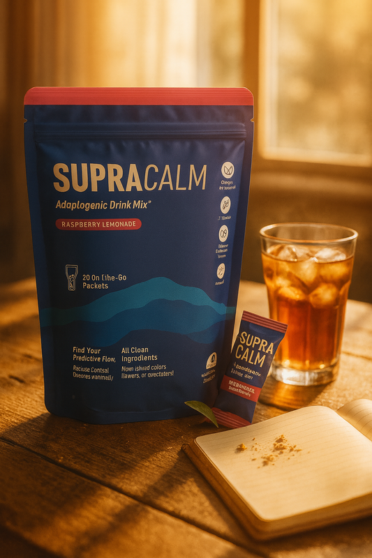 SupraCalm -Formula Natural de Relajacion 2 Paquetes 40 sobres.
