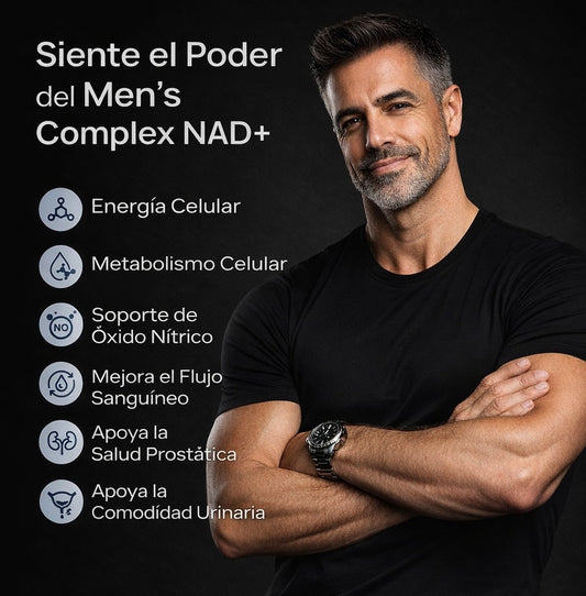 Selerb NAD+ Men’s Complex – Energía Celular 60-Capsulas