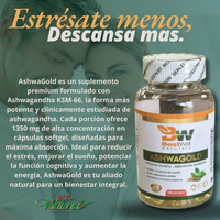 Ashwagold -Ashwaganda KSM-66