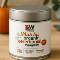 Matcha Orgánico Ceremonial Pumpkin Spice – Edición de Temporada 🍵  Best Well Naturals