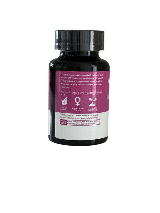 🌸 MYO & D-CHIRO INOSITOL+ con Folato y Vitamina D