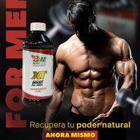Testosterona Natural XT para Hombres | Energía y Vitalidad Masculina – 16 oz