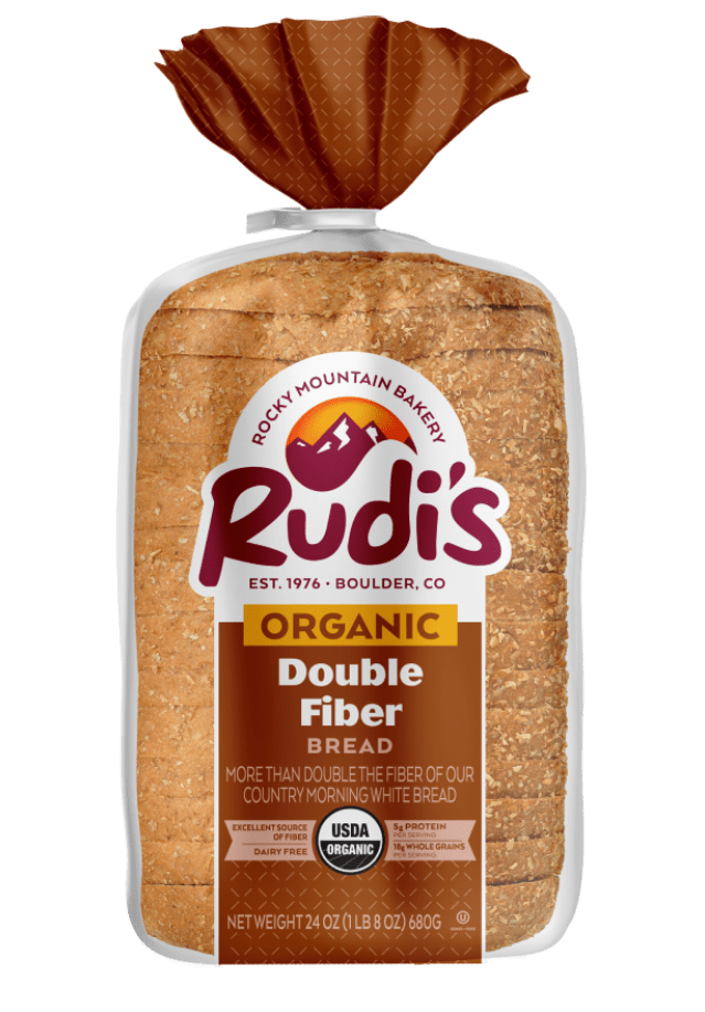 Rudis Organic Double Fiber Bread 24oz