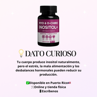 🌸 MYO & D-CHIRO INOSITOL+ con Folato y Vitamina D