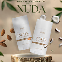 Desodorante Natural NÜDA – Fragancias Coco & Coco Vainilla (2.65 oz)