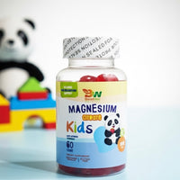 Magnesium Citrate Kids Bestwell - Gomitas Vegetarianas 60ct | Suplemento Dietético para Niños | Sin Gluten