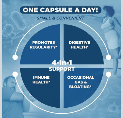 Vital Planet  PRO 60 Billion 60 Strains Ultra Daily Probiotic + Prebiotics 30vc (No Refrigeration Required)