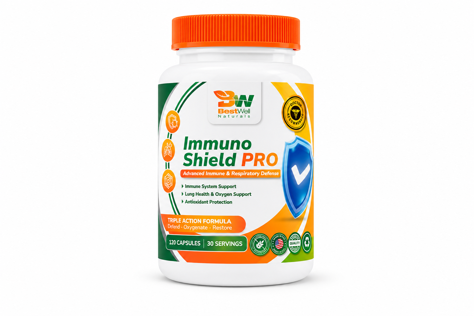 Refuerzo Natural Immuno Shield PRO