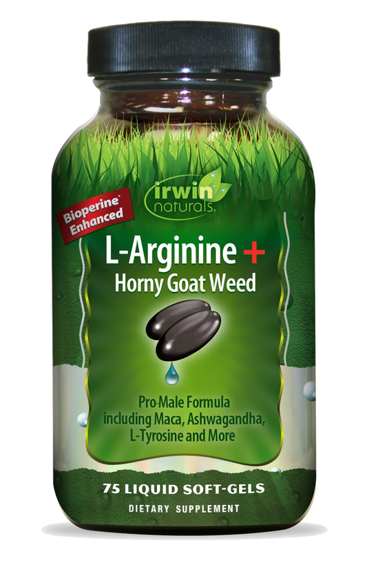 l arginine +horney goat weed 75 ct