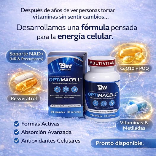 Multiplica tu Energía y Blinda tu Salud con Optimacell™