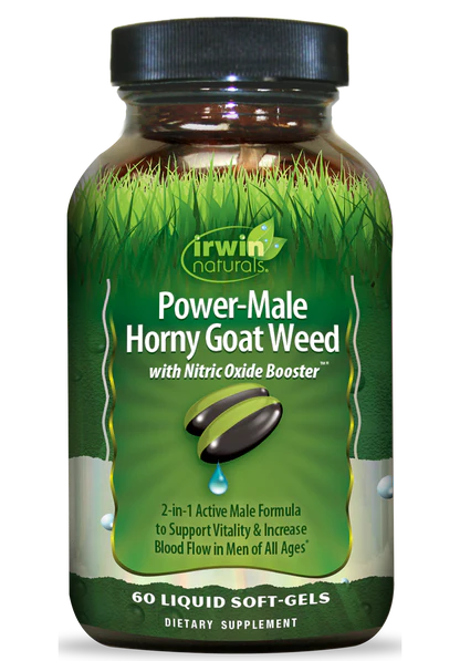 power male horny goat weed nitric oxide 60 ct