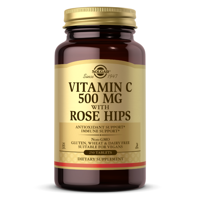 Solgar Vitamin C 1500mg Rose Hips 90 Tabs