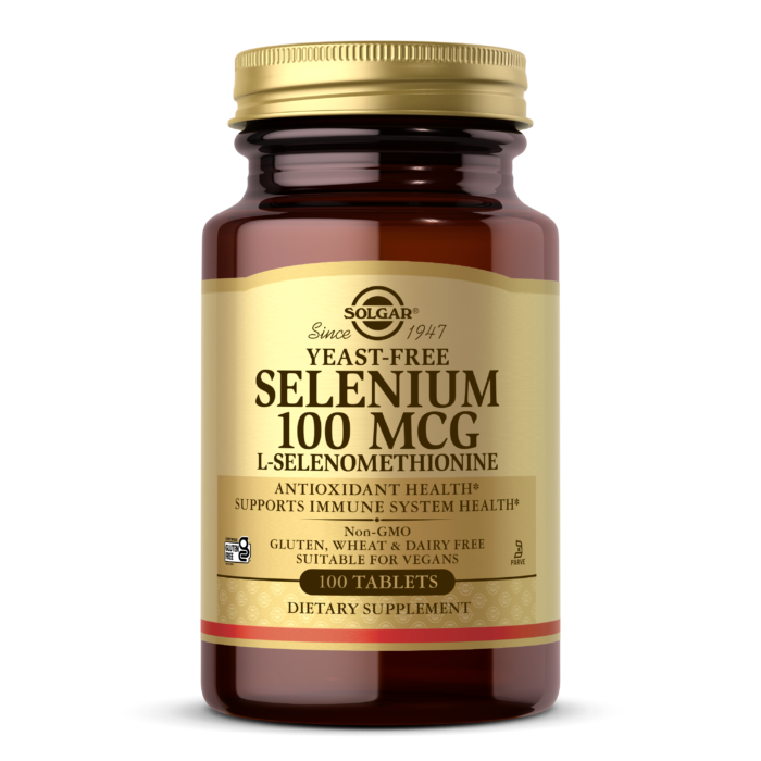 Solgar Yeast-Free Selenium 100mcg 100tb