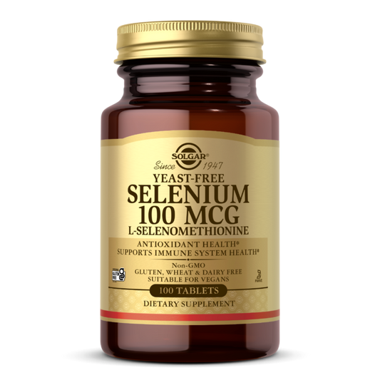 Solgar Yeast-Free Selenium 100mcg 100tb