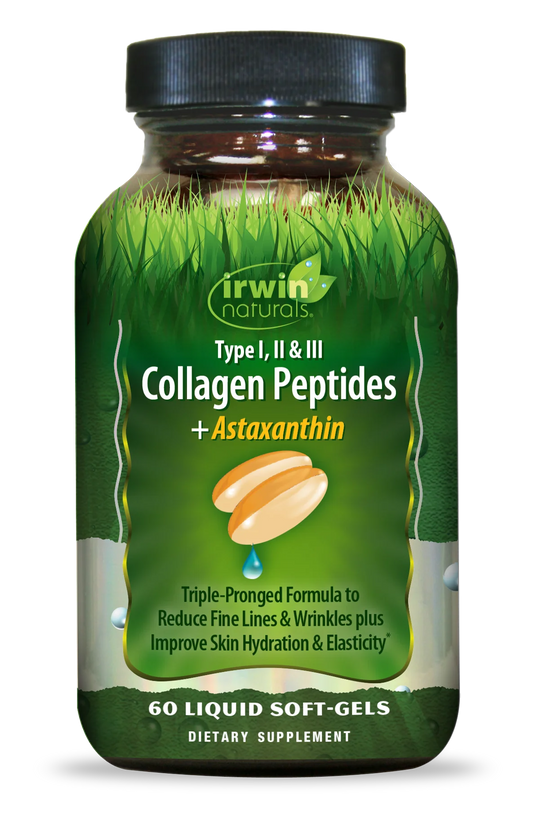type 1,2,3, collagen peptides astaxanthin