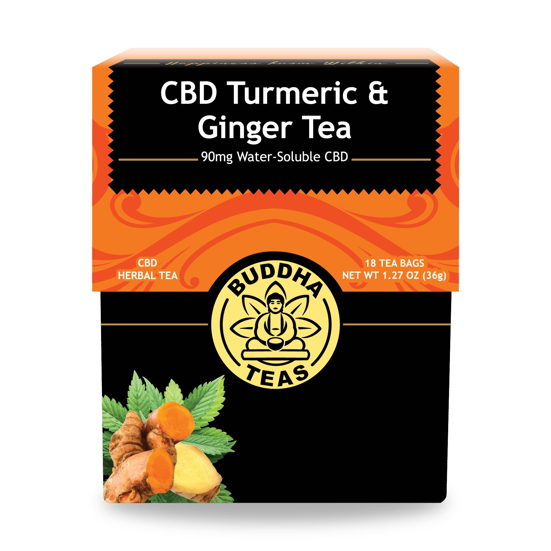 CBD Turmeric & Ginger Tea