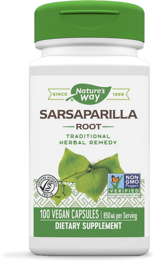 Nature's Way Sarsaparilla Root 100 VCaps
