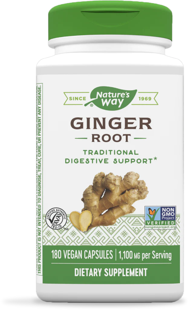 Nature's Way Ginger Root 180vc