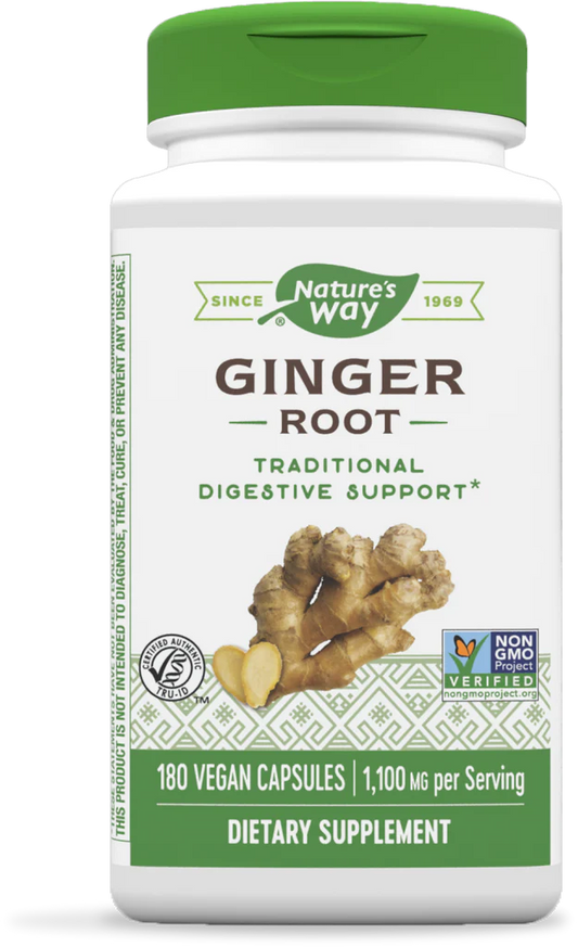 Nature's Way Ginger Root 180vc