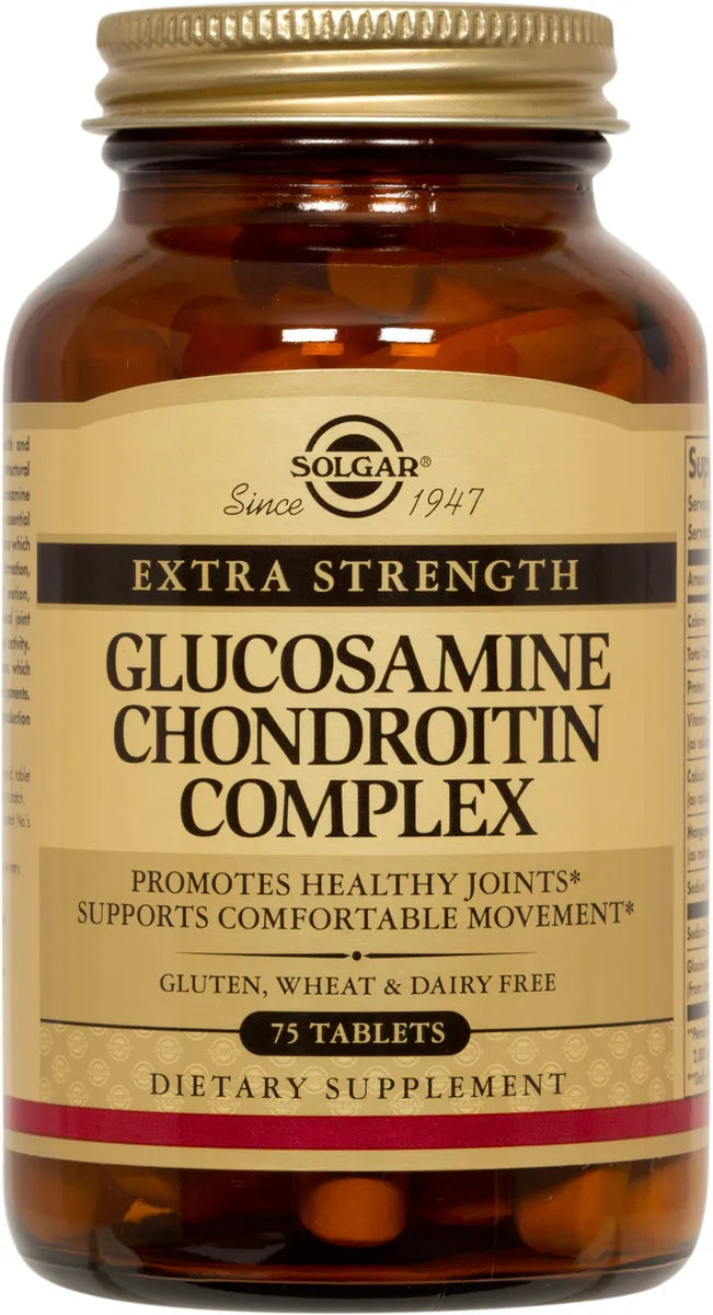 Solgar Extra Strength Glucosamine Chodroitin Complex 75tb