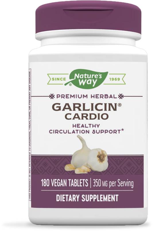 Nature's Way Garlicin Cardio Odor Free 60tb